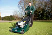 Garden Machinery Servicing - man with mower